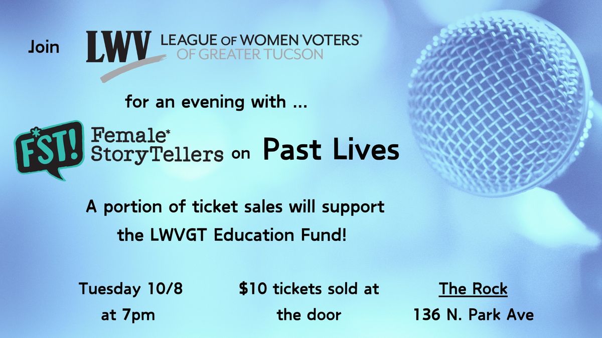 FST Female Storytellers Social Event