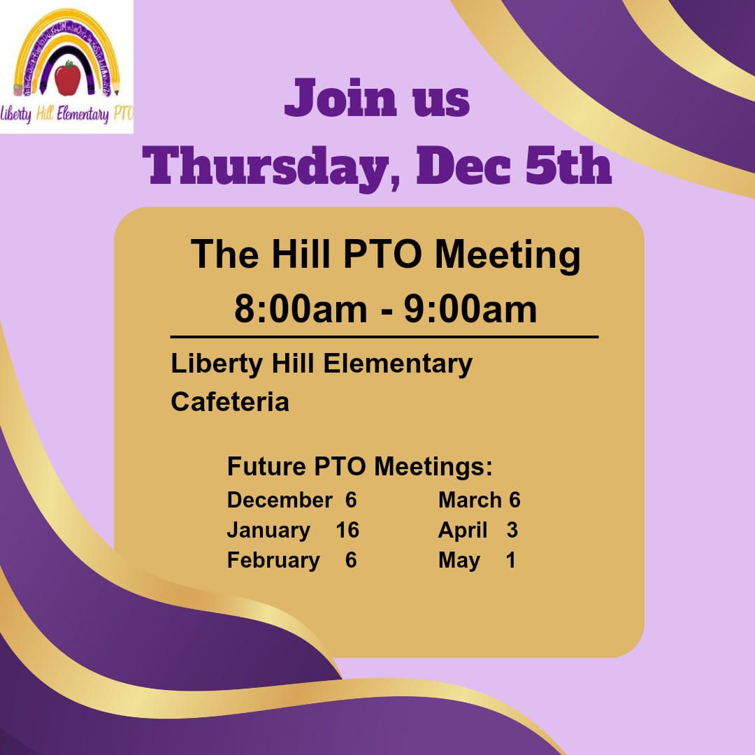 December PTO Meeting