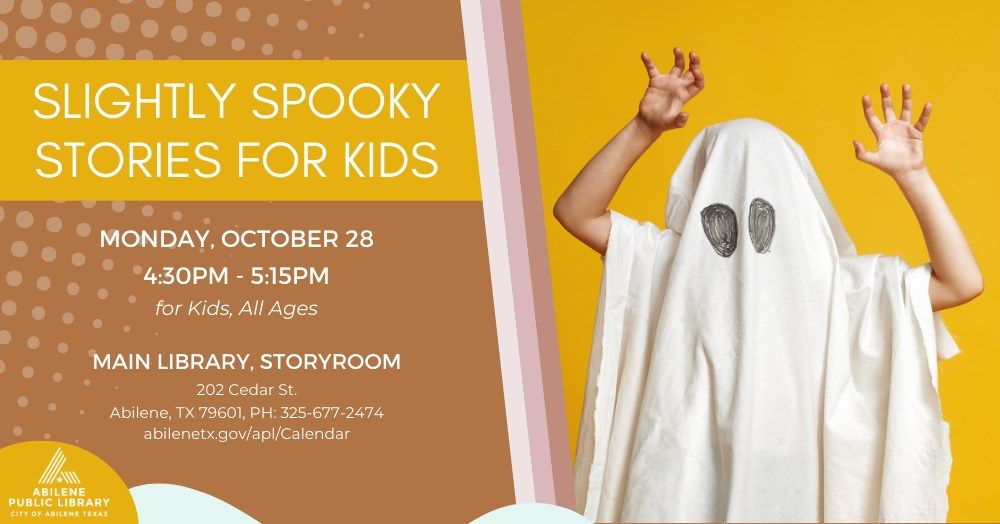 Slightly Spooky Stories for Kids (Main Library)