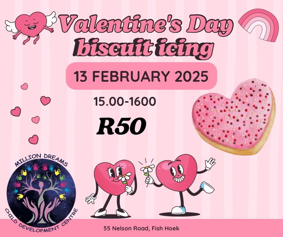 Decorate Valentine\u2019s Day Biscuits