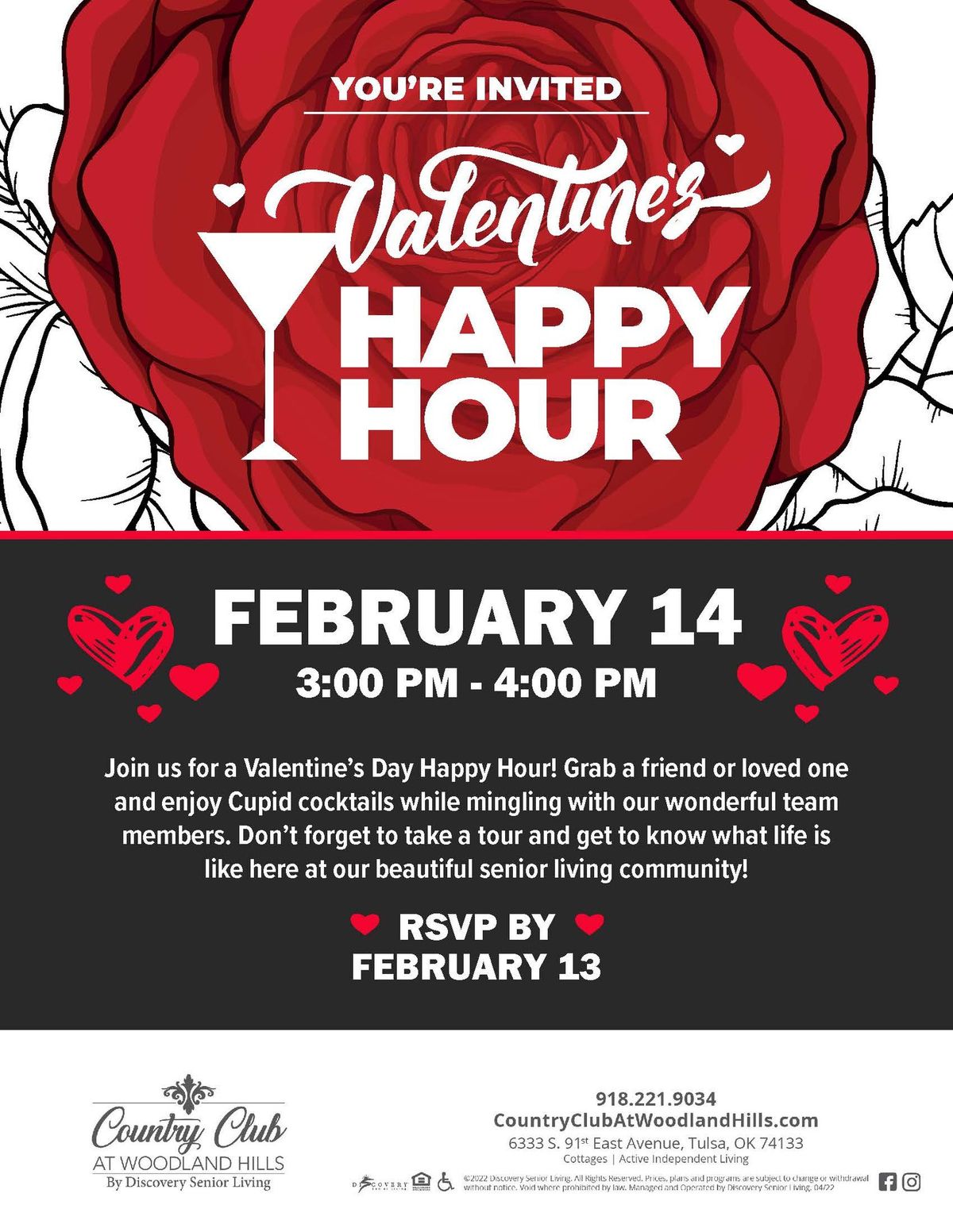 Valentine's Day Happy Hour