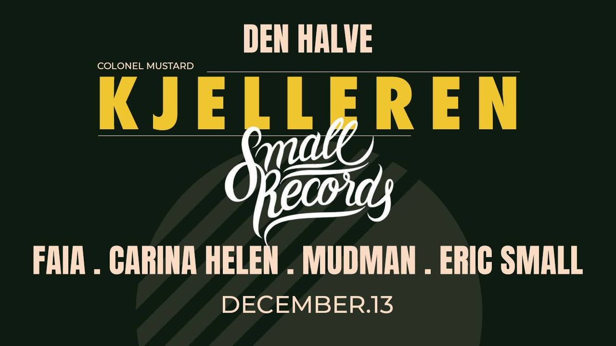 SMALL RECORDS @ DEN HALVE || 13.12.24