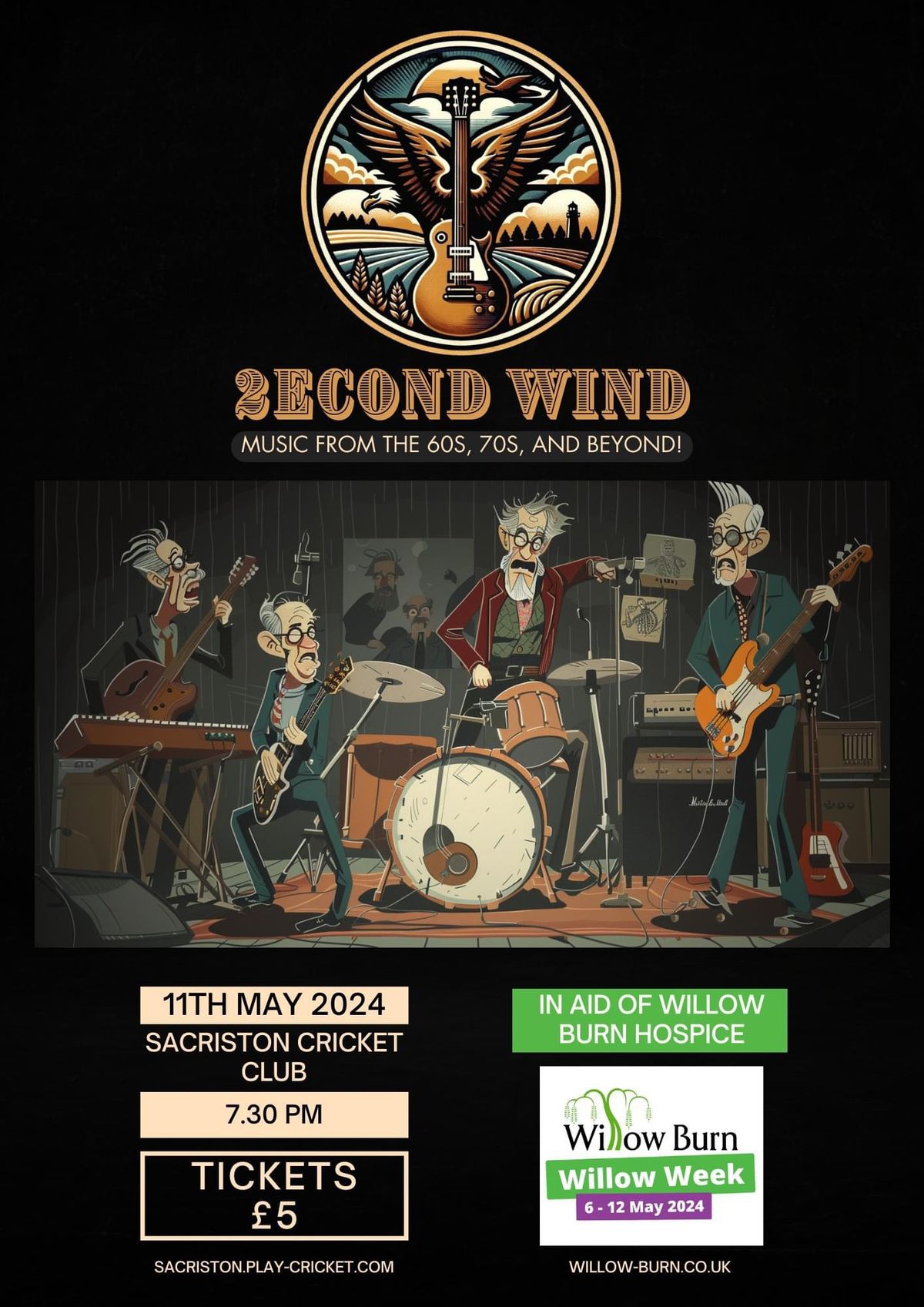 2econd Wind \/ Willow Burn Hospice Fundraiser 