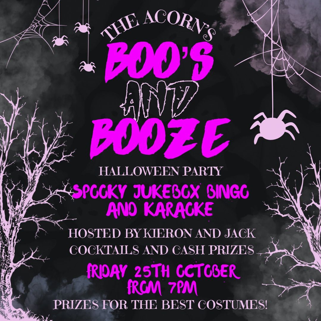 Boo\u2019s and Booze Halloween Party