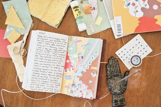 The Art of Journal Keeping + Sustainable Scrapbooking