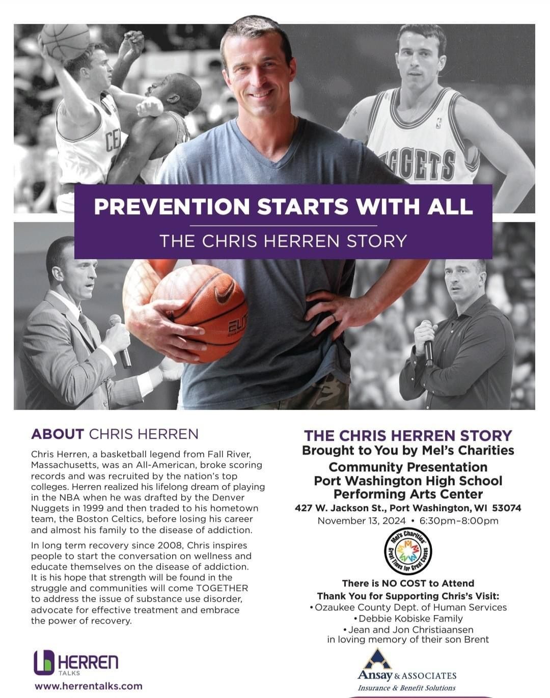 Chris Herren - Prevention Starts With All