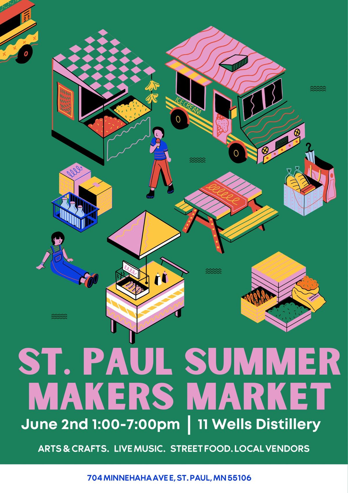 St. Paul Makers Market + Build Your Own Plant Bar