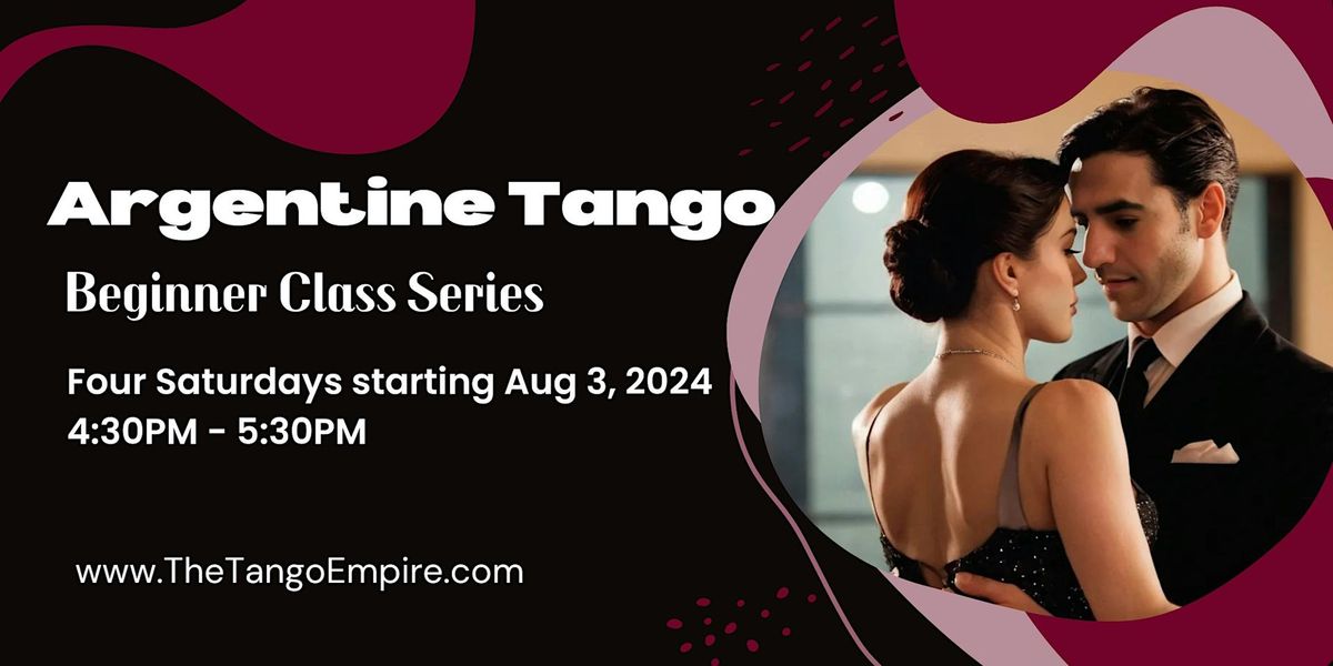 Argentine Tango Beginner Class Series