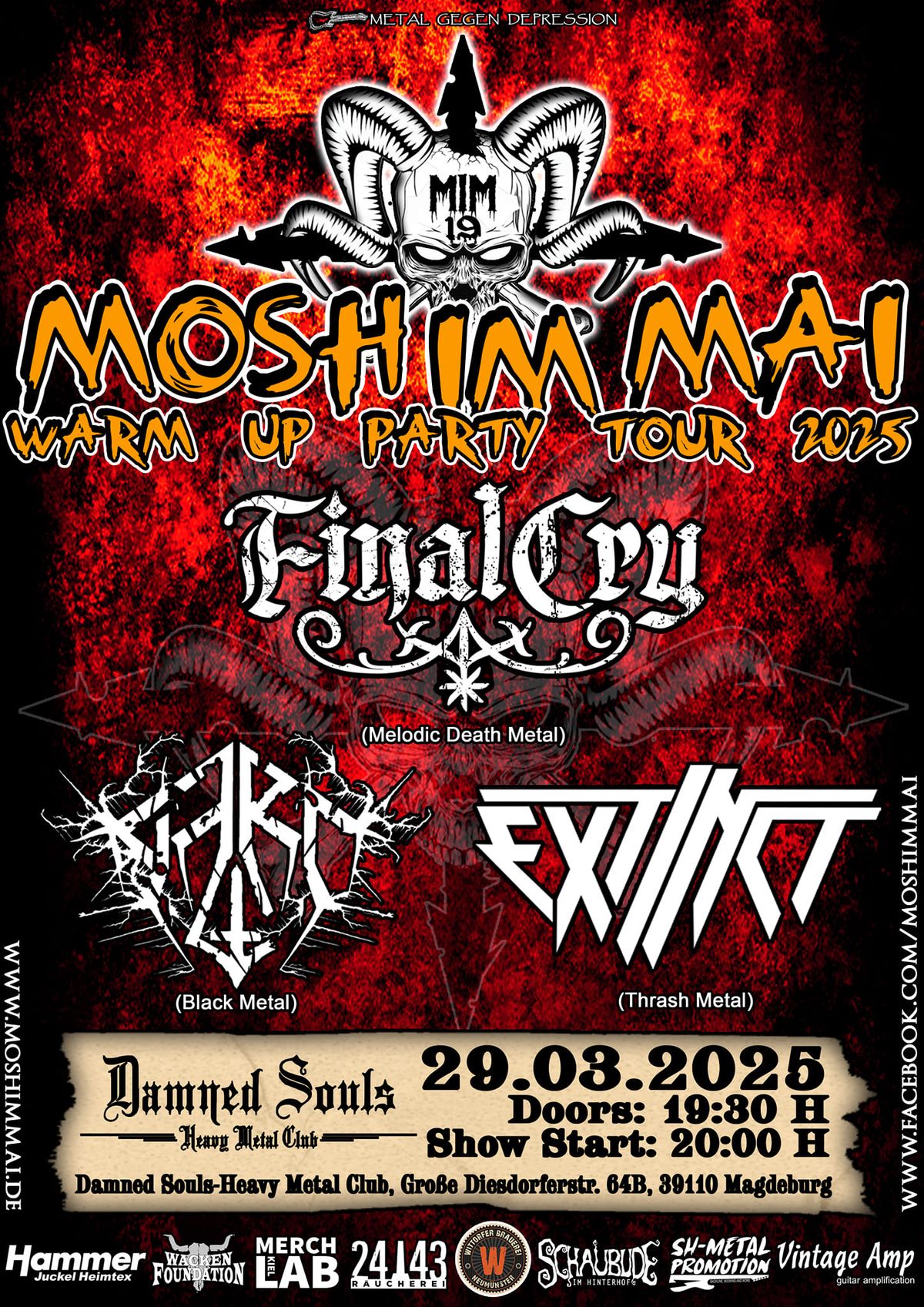 Mosh im Mai Warm Up Tour Magdeburg 