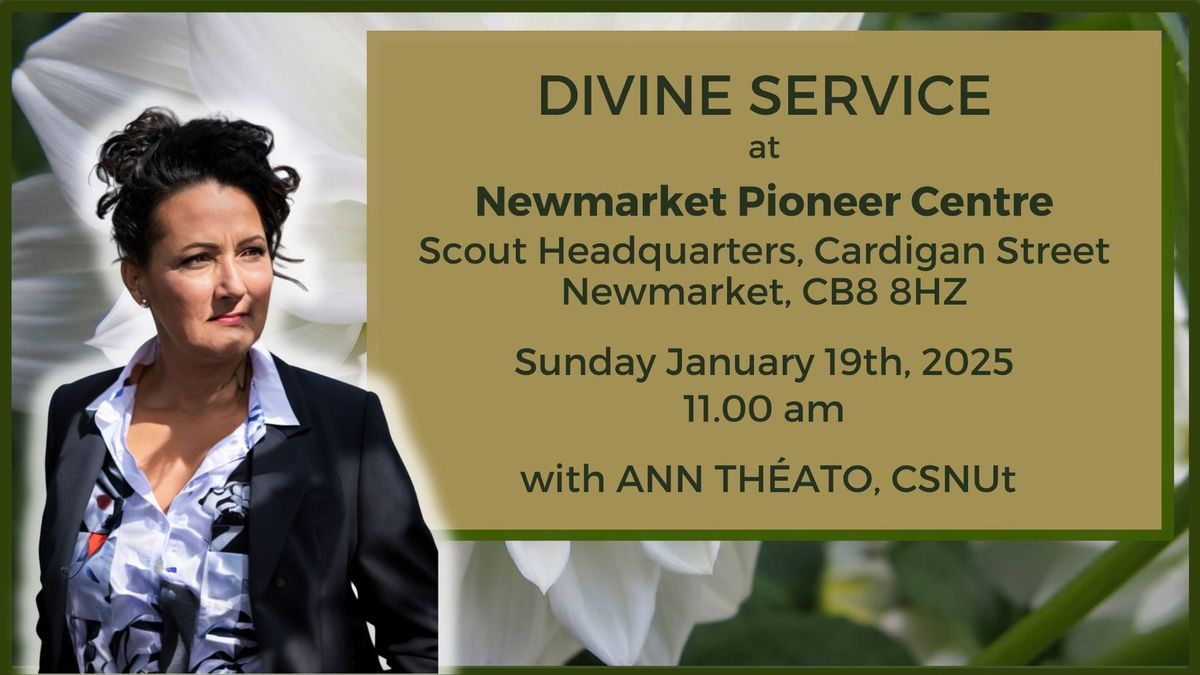 Divine Service at Newmarket Spiritualist Pioneer Centre