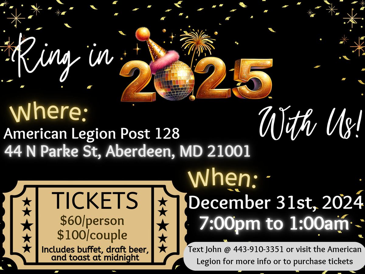 New Year's Party - Aberdeen American Legion