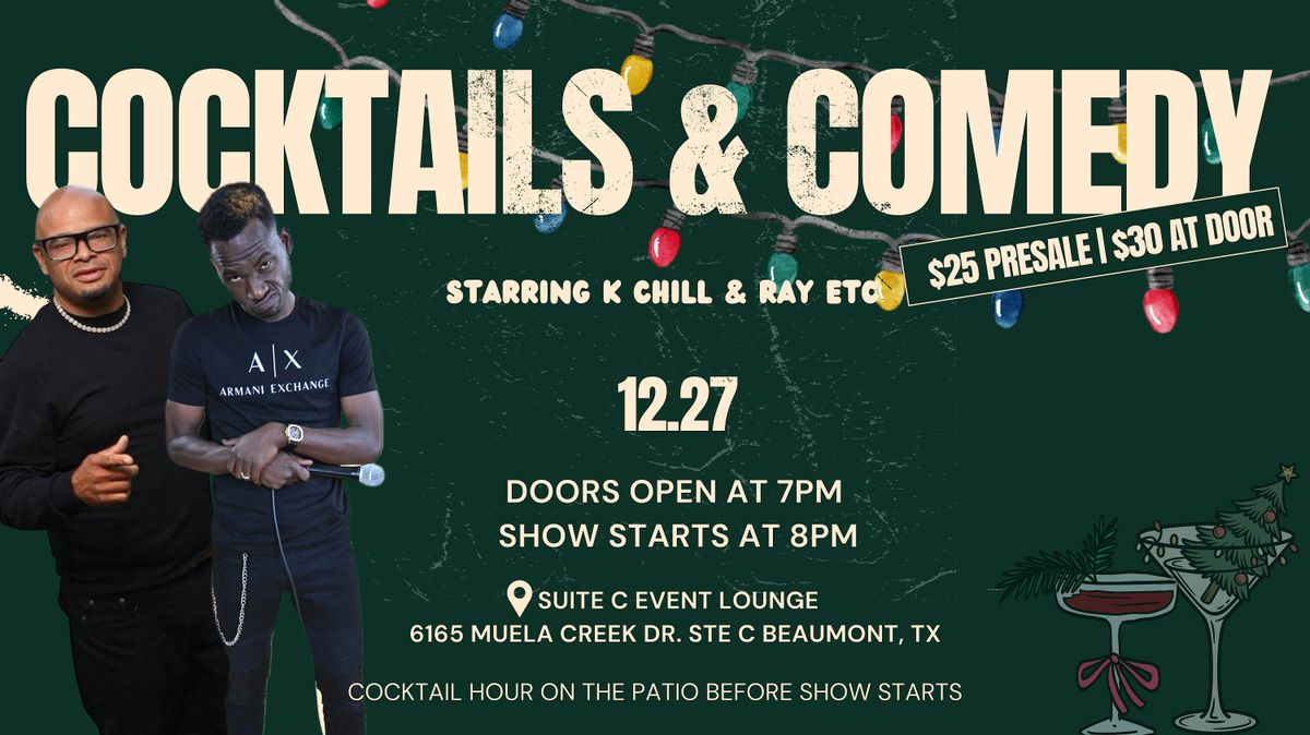 COCKTAILS & COMEDY