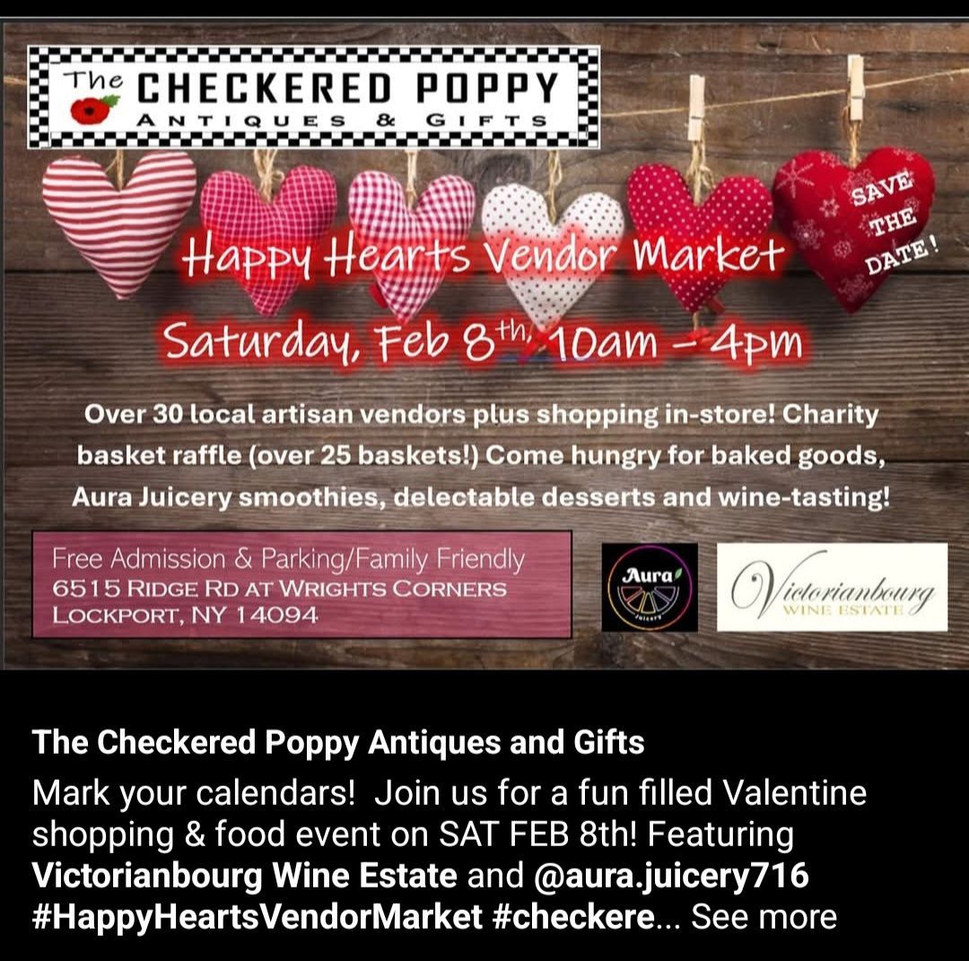 Vendor Fair @ The Checkered Poppy gift store 