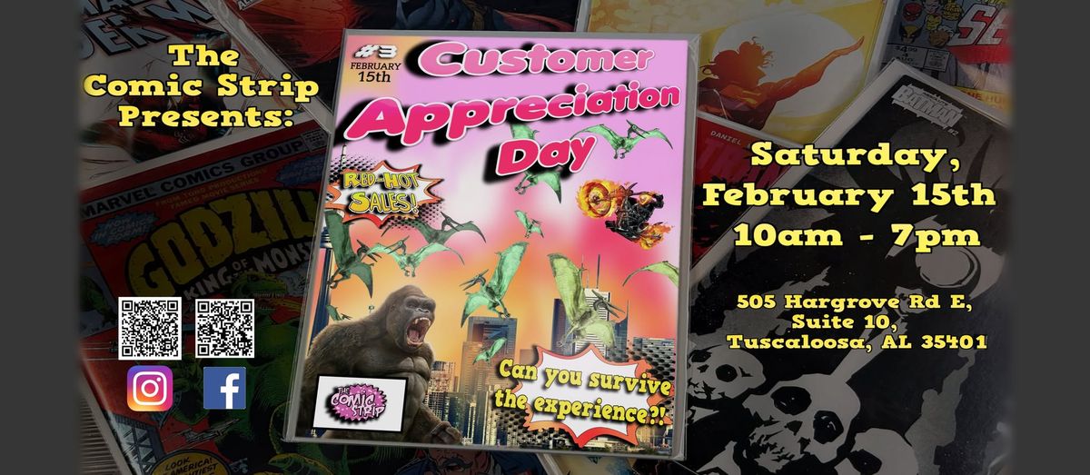 The Comic Strip Presents: CUSTOMER APPRECIATION DAY