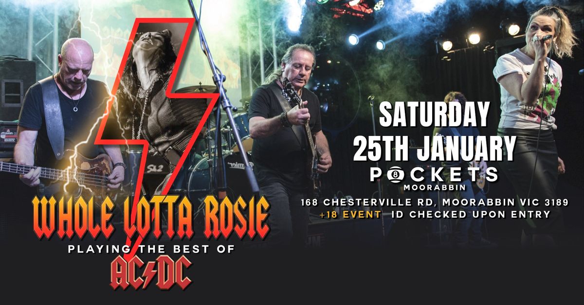 WHOLE LOTTA ROSIE - The Best of ACDC | LIVE @ Pockets