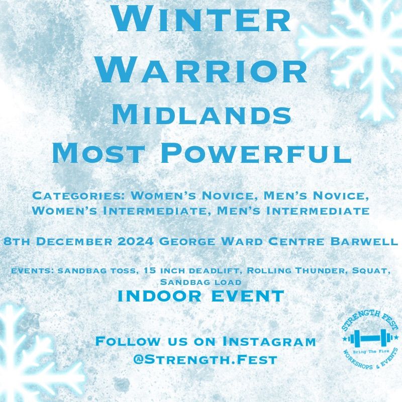 Winter Warriors- Midlands Most Powerful 