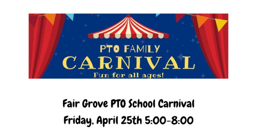 Fair Grove PTO 2025 School Community Carnival! 