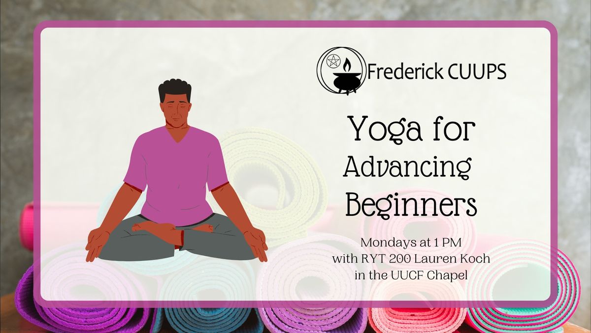 Donation Yoga for Advancing Beginners