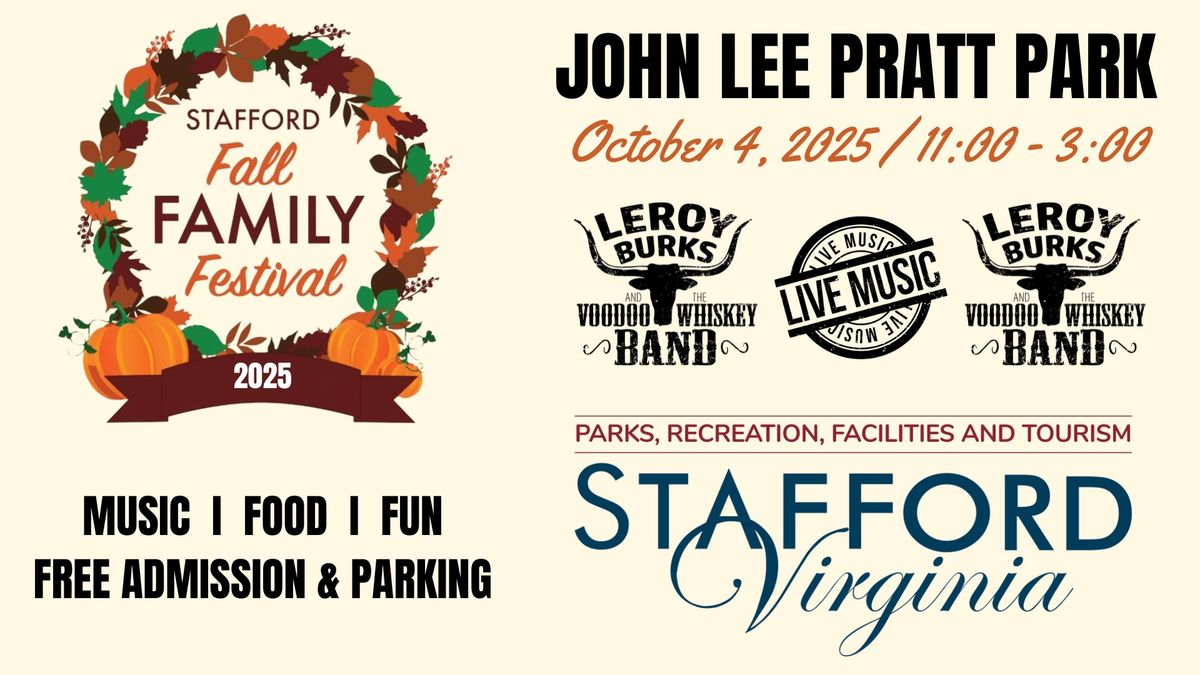 2025 Stafford Fall Family Festival