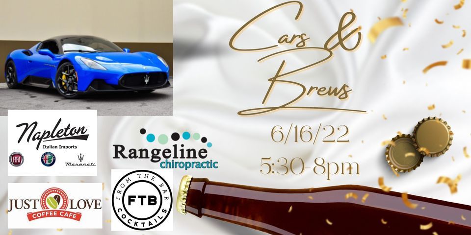 Cars & Brews, Rangeline Chiropractic, Carmel, 16 June 2022