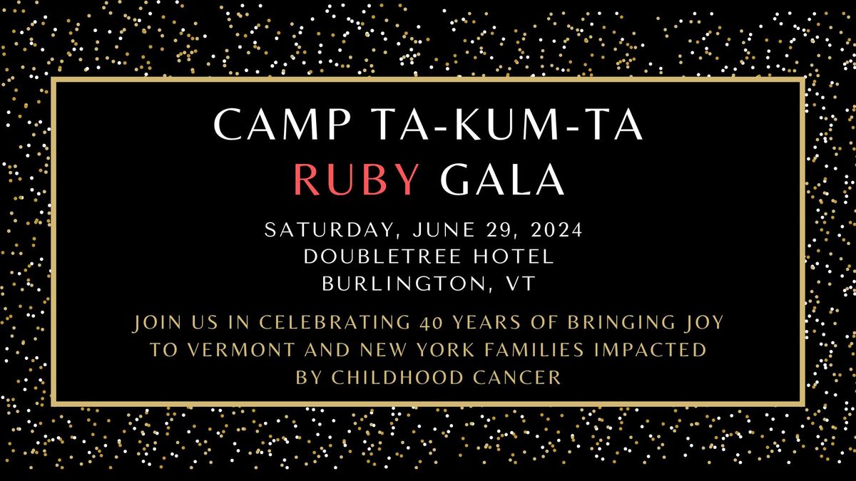 Camp Ta-Kum-Ta Ruby Gala