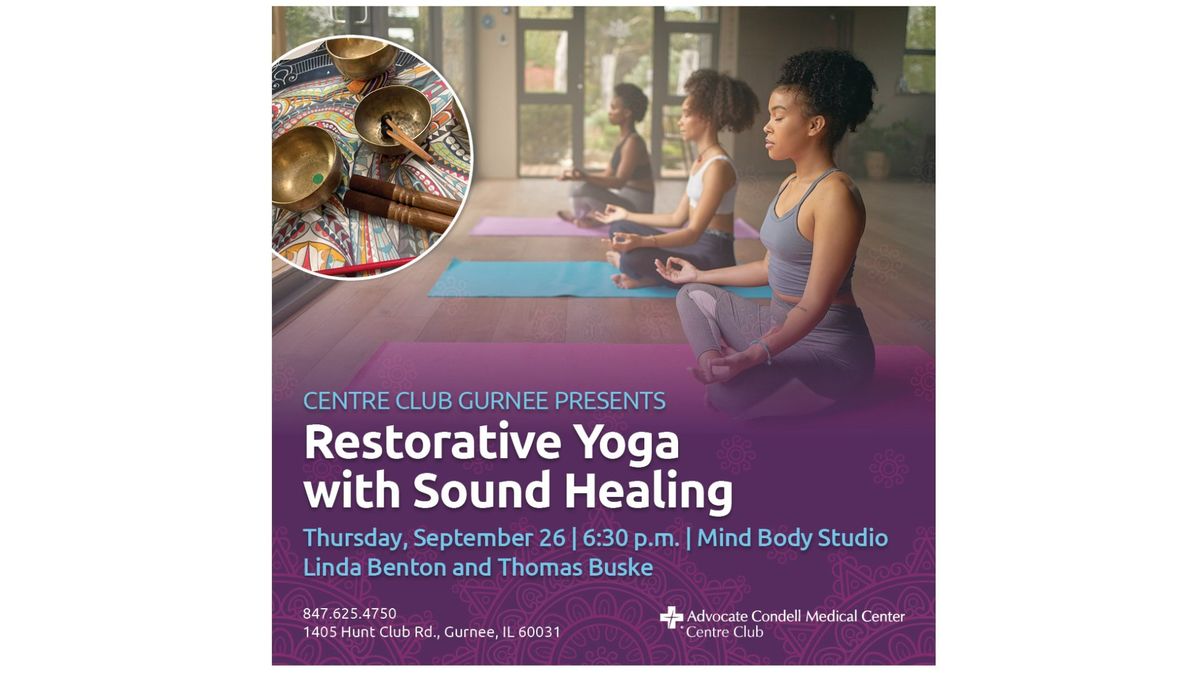 Restorative Yoga with Sound Healing