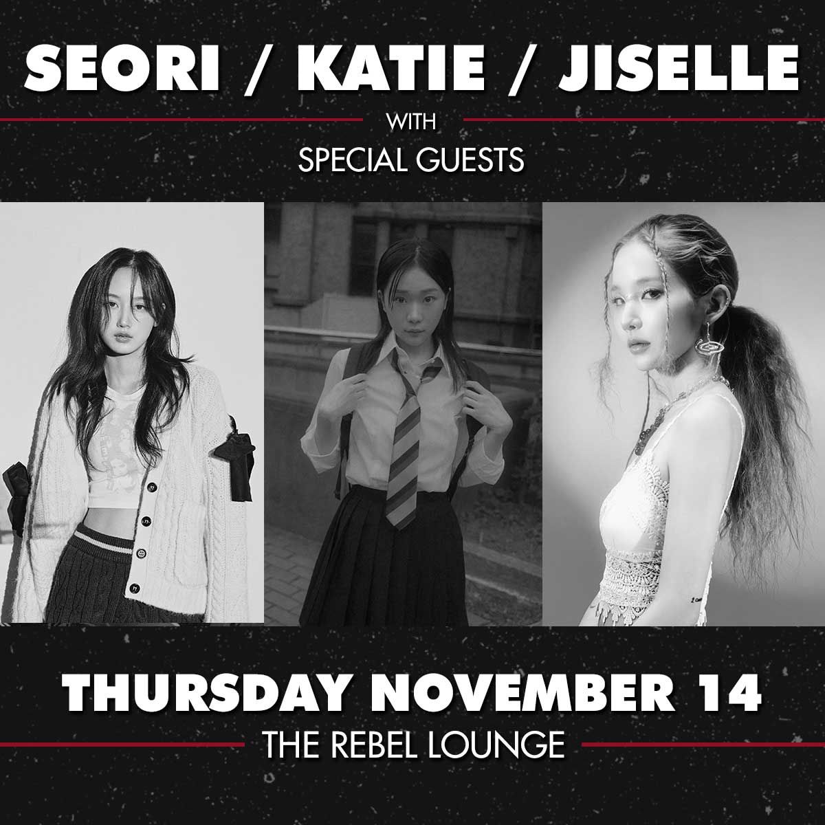 FREQUENCY TOUR featuring SEORI, KATIE, and JISELLE