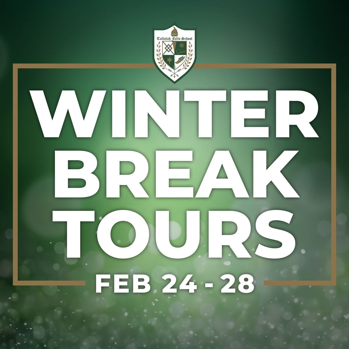 Winter Break Tours at TFS