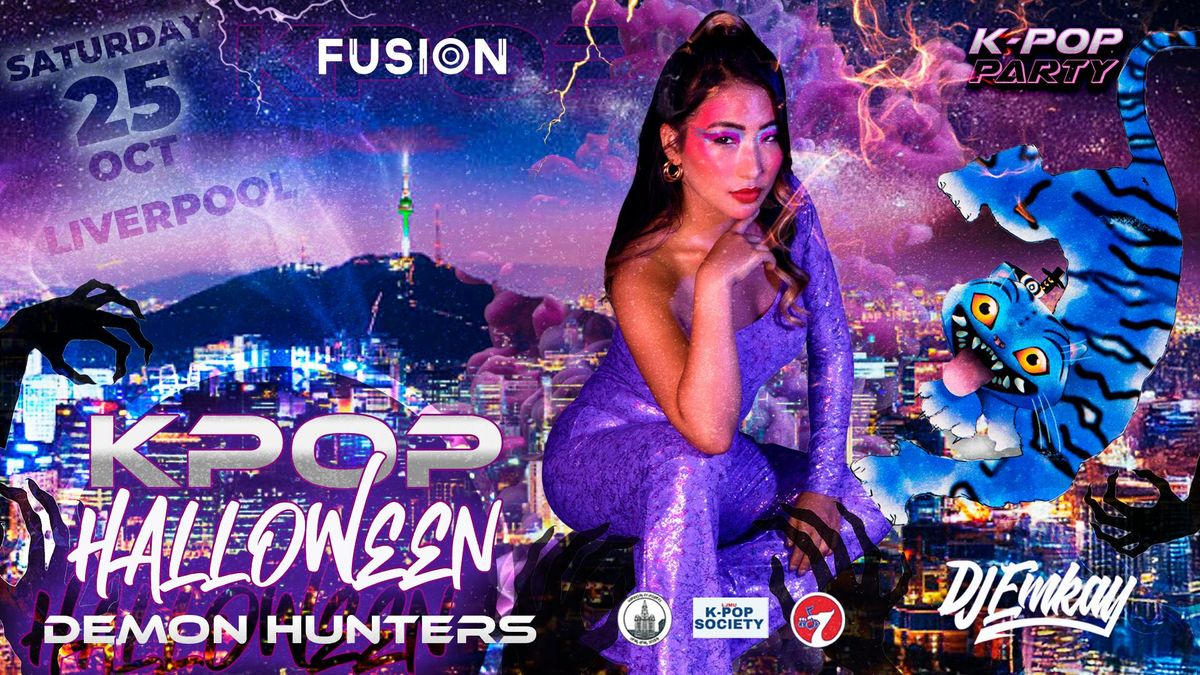 Liverpool KPOP HALLOWEEN Demon Hunters with DJ EMKAY | Saturday 25th October