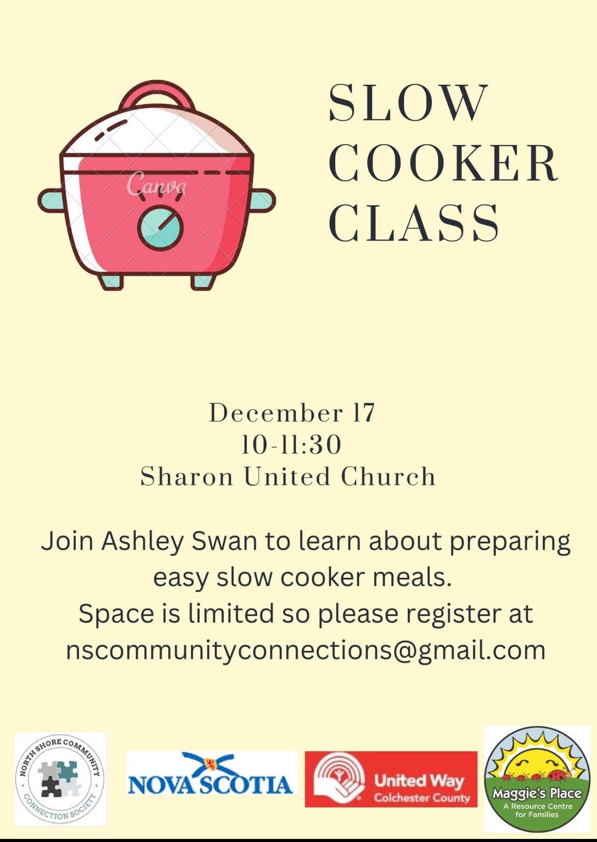 Slow Cooker Class 