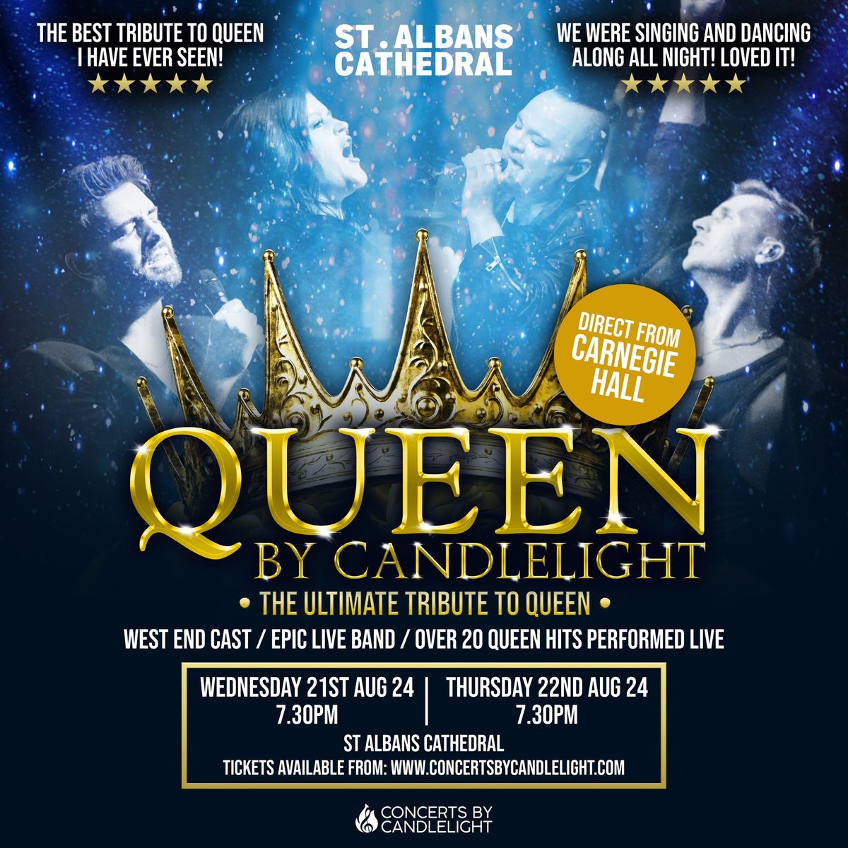 Queen By Candlelight At St Alban\u2019s Cathedral