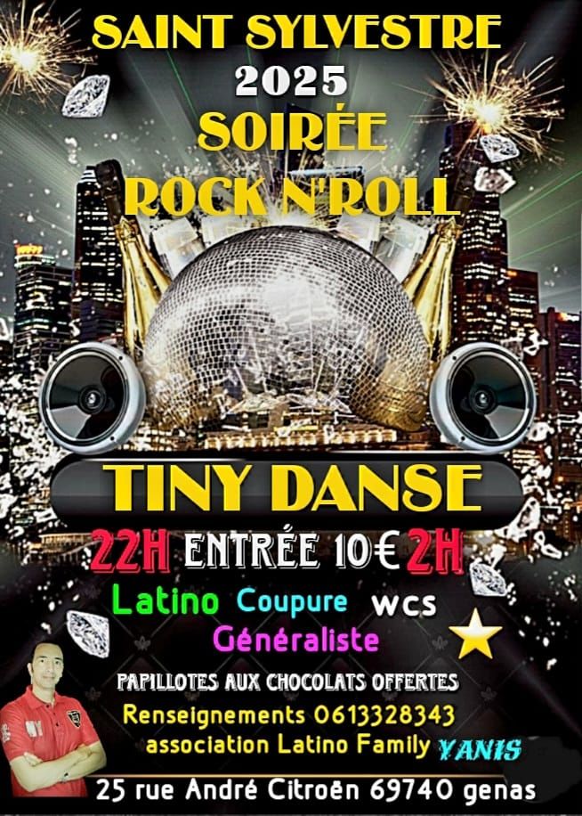 SOIR\u00c9E ROCK REVEILLON SAINT SYLVESTRE 2025