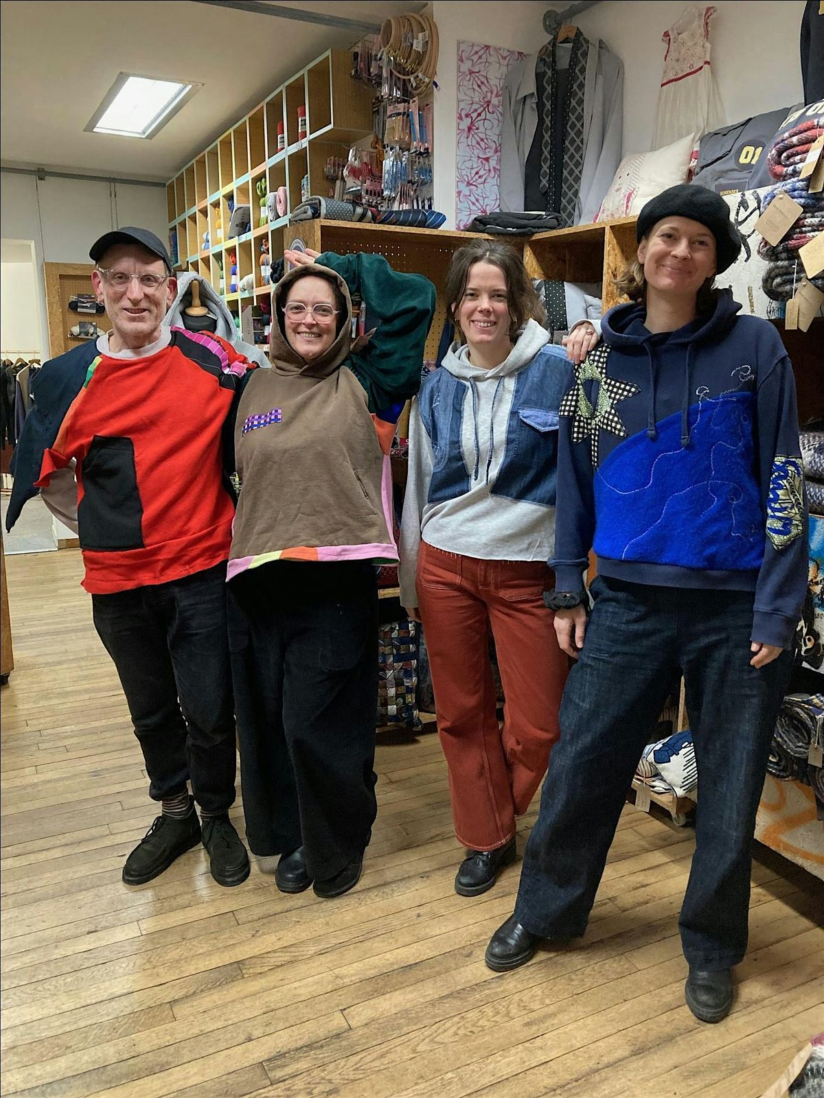 Make your own zero waste sweatshirt