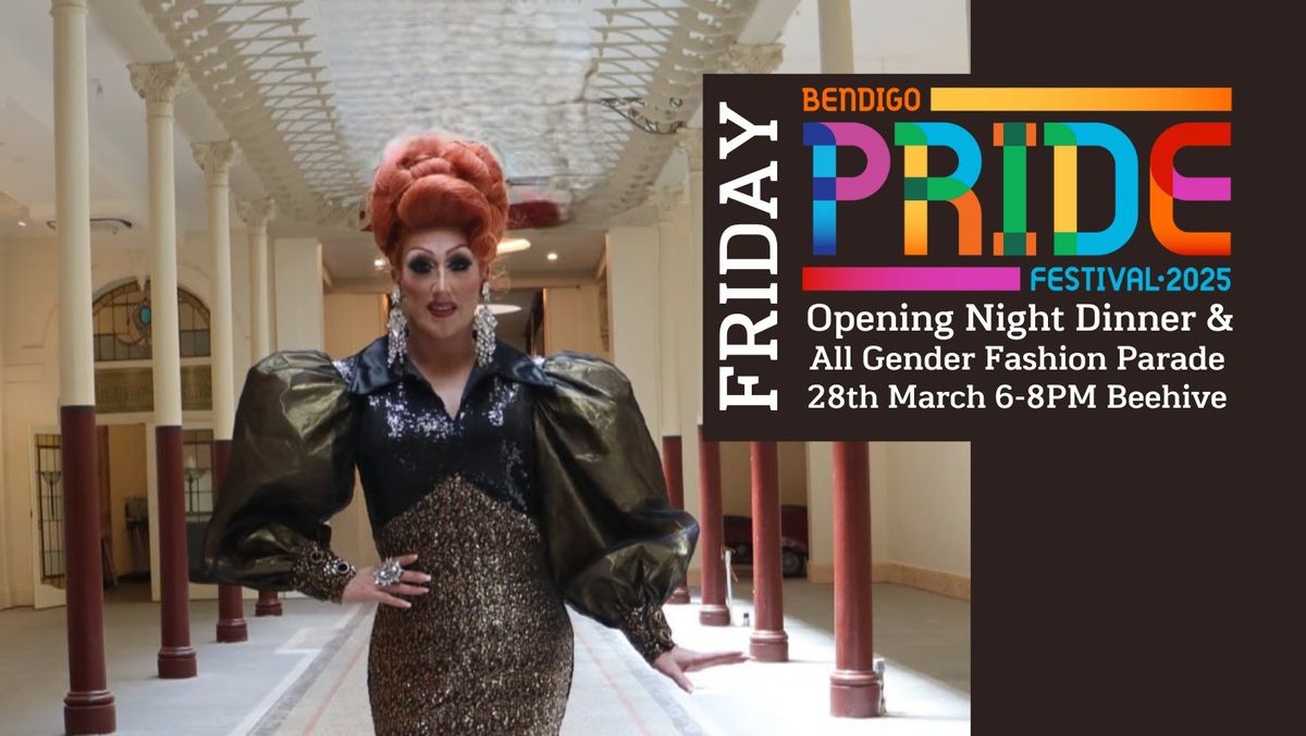 Opening Night Dinner & All Gender Fashion Parade