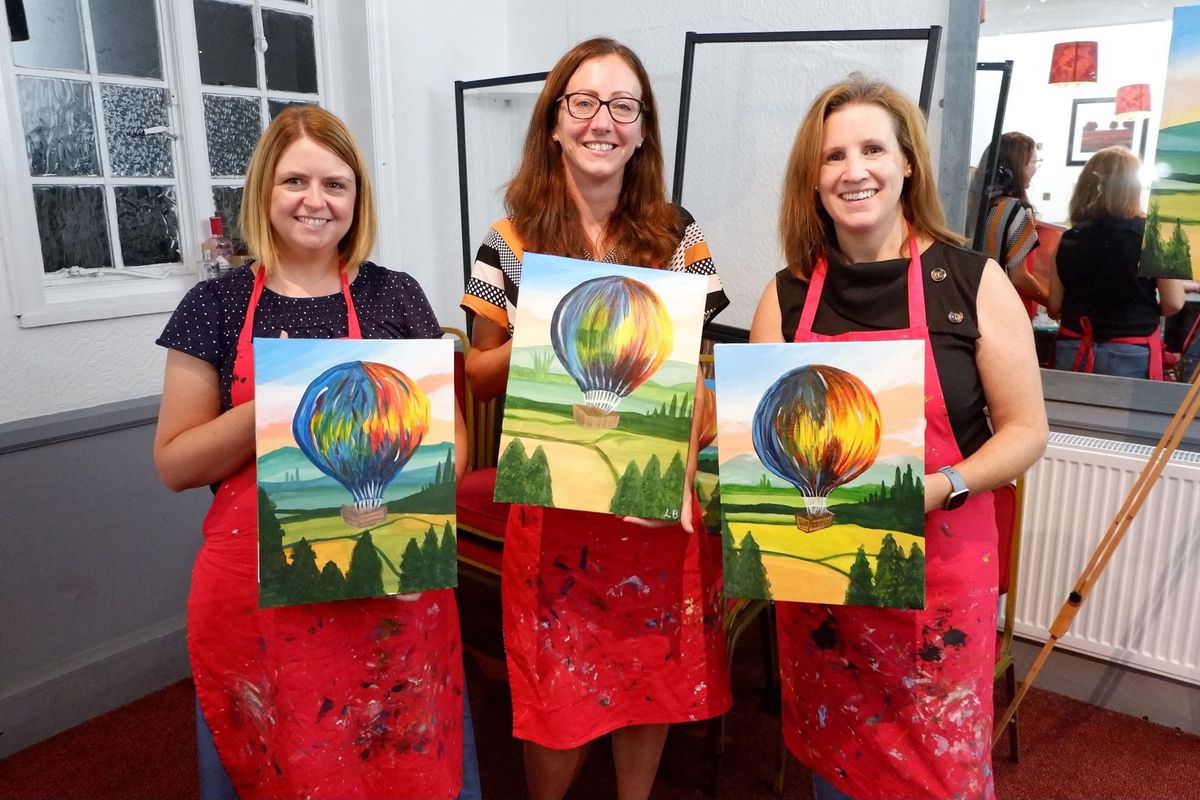 Join Brush Party to paint 'Up, Up and Away' in Chearsley