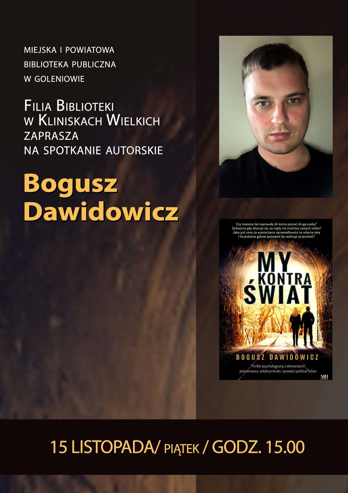 Spotkanie autorskie Bogusz Dawidowicz