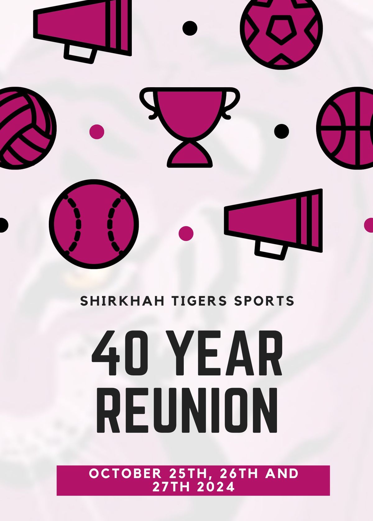 Shirkhan Tigers Sports 40 Year Reunion