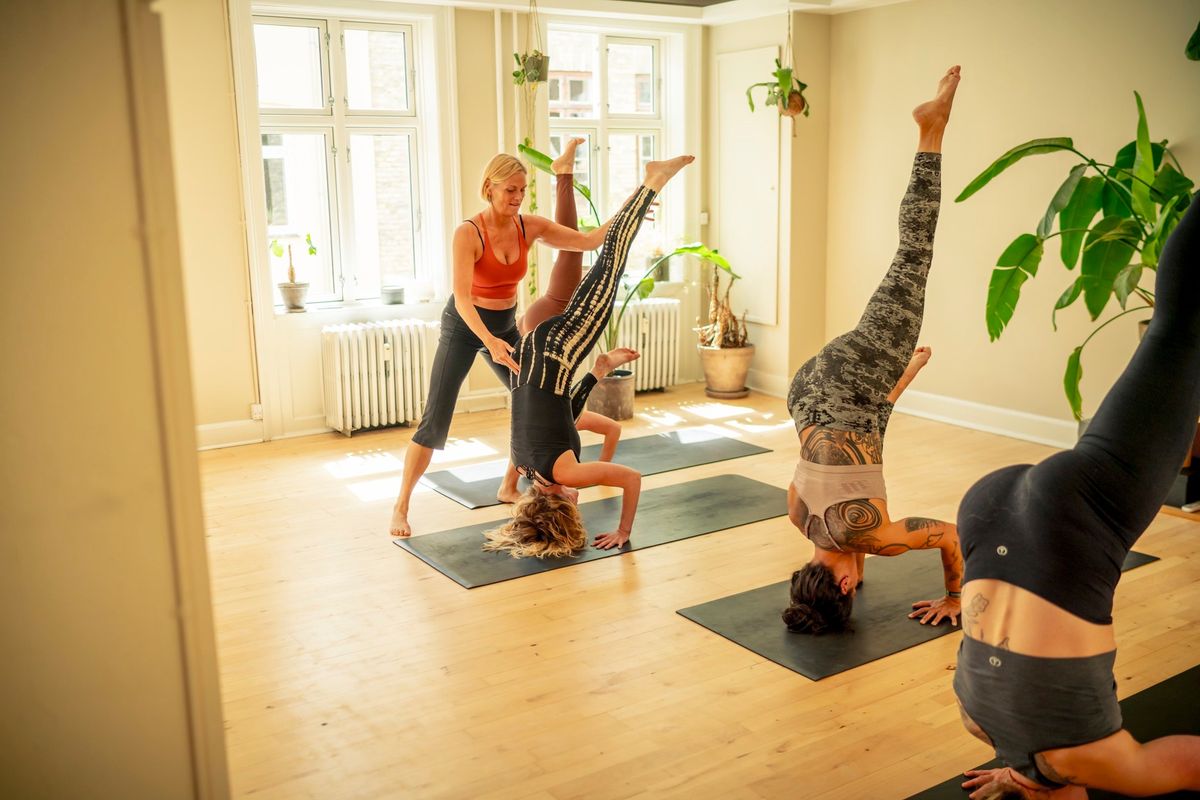 HEADSTAND & SHOULDERSTAND - How to get confident and safe in the most basic inversions with Hanne Ko