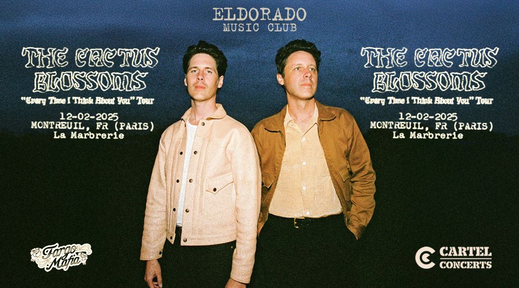 Eldorado Music Club #1 : The Cactus Blossoms (USA) en concert