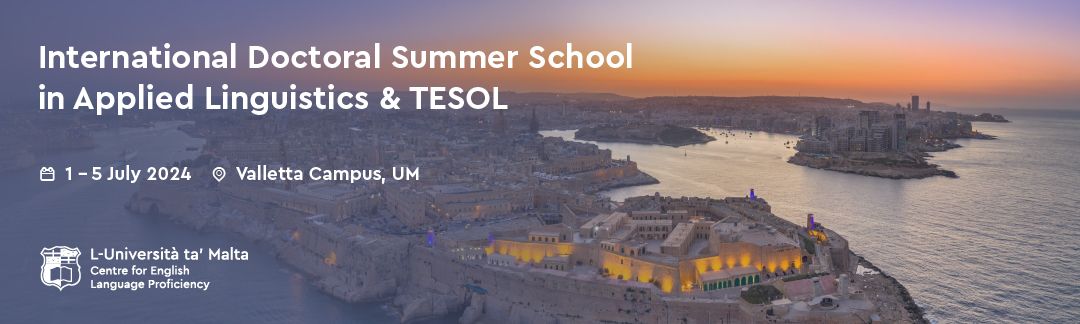 International Doctoral Summer School in Applied Linguistics & TESOL
