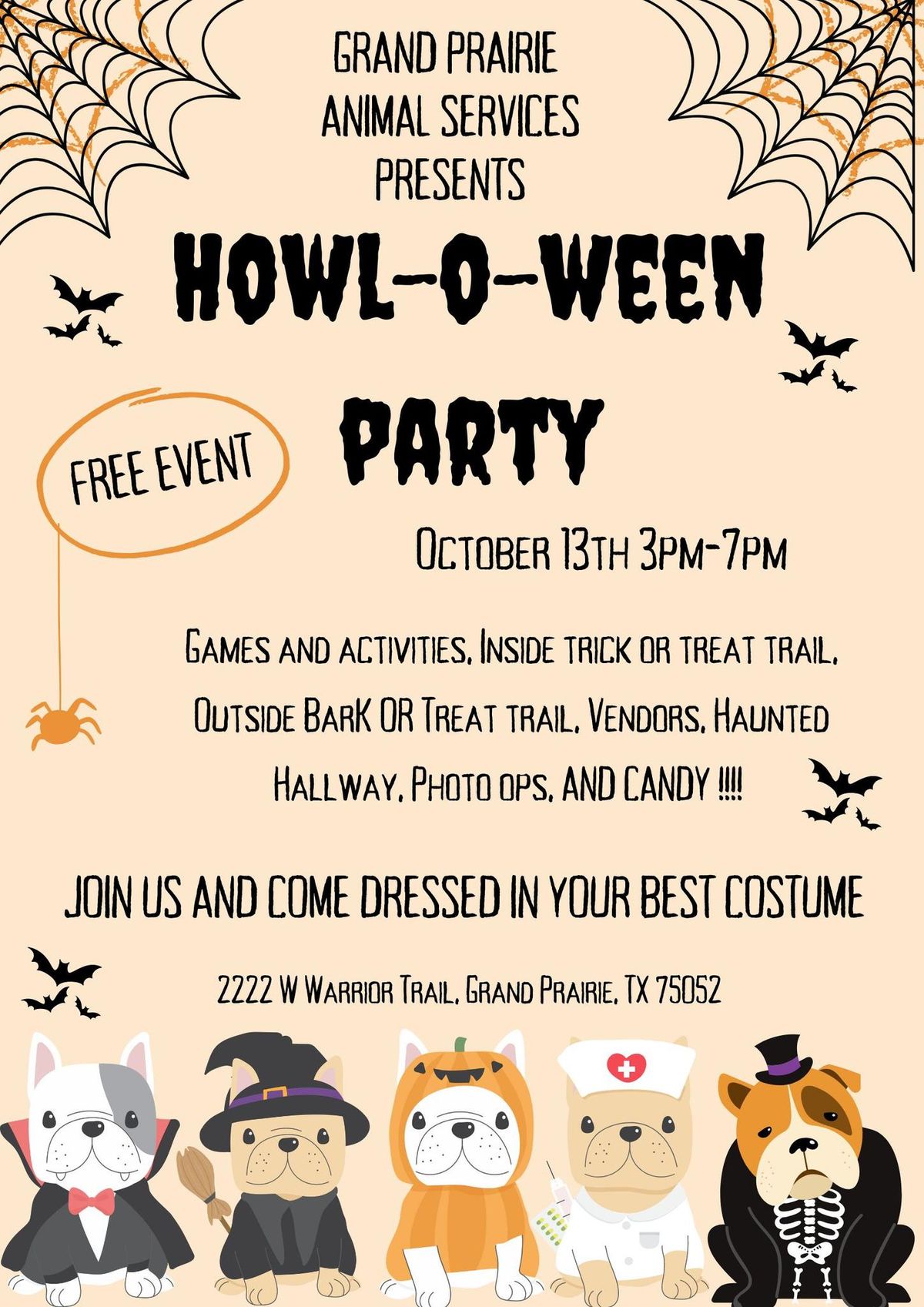 GPAS Howl-O-Ween Party