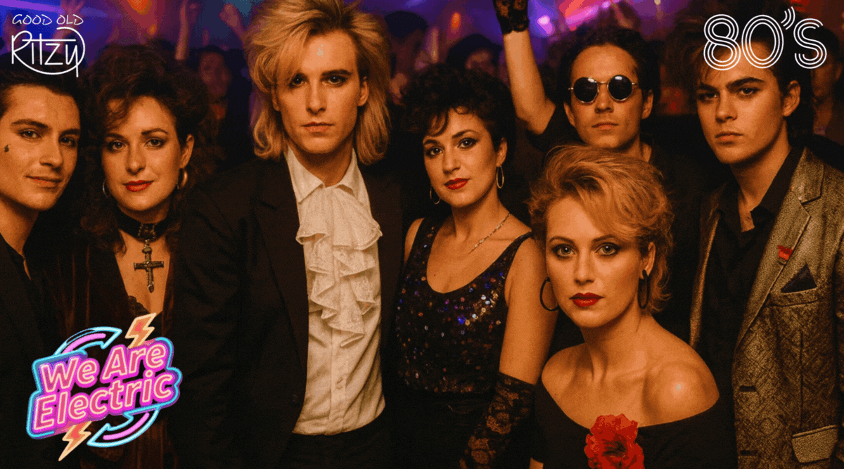 80S We Are Electric. 80's New Wave Day Party. 3pm-8pm, Doncaster.