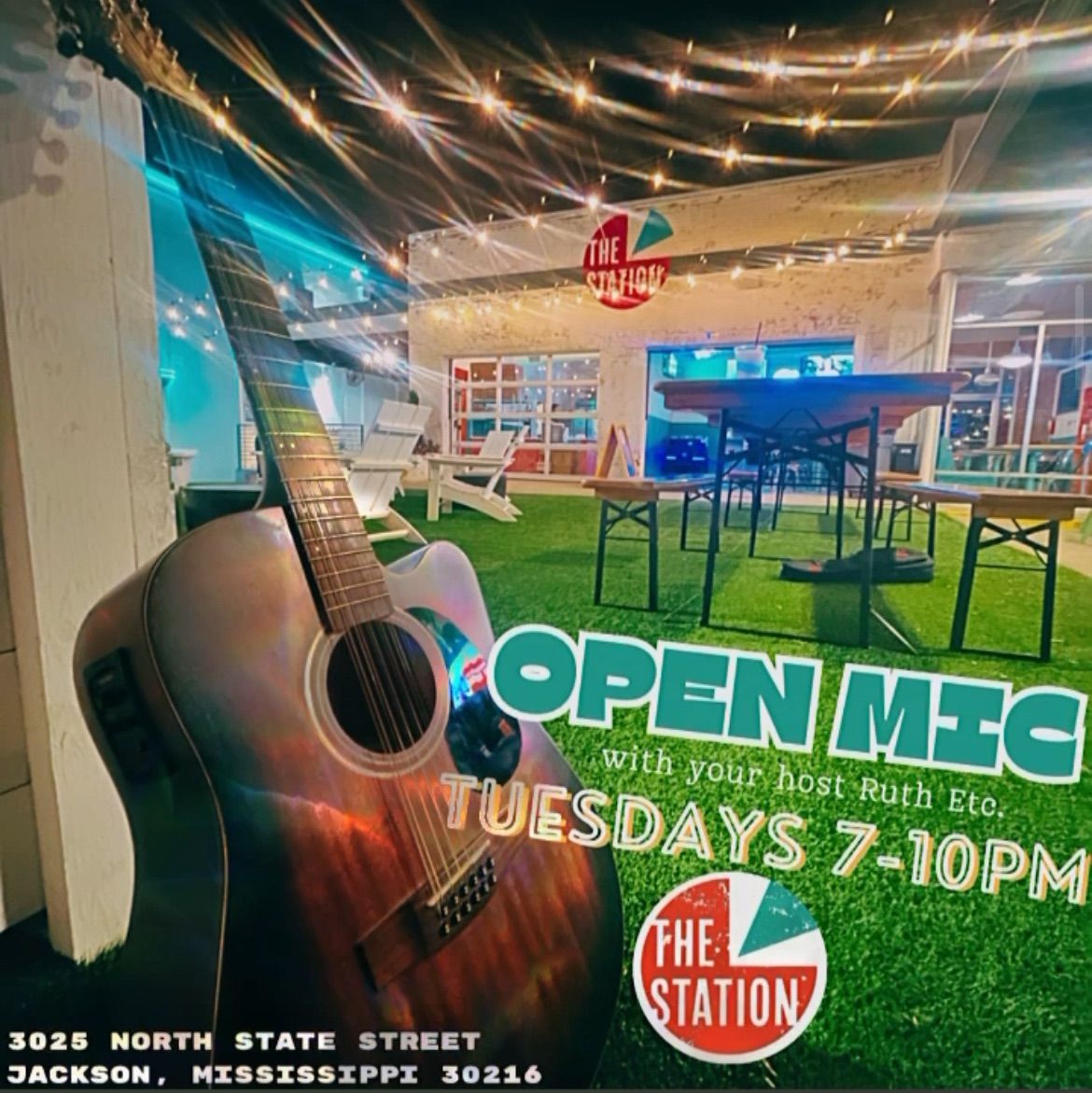 OPEN MIC \ud83c\udf55 at The Station JXN