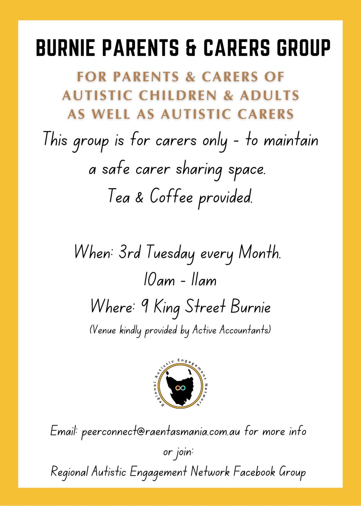 Parents & Carers - Burnie