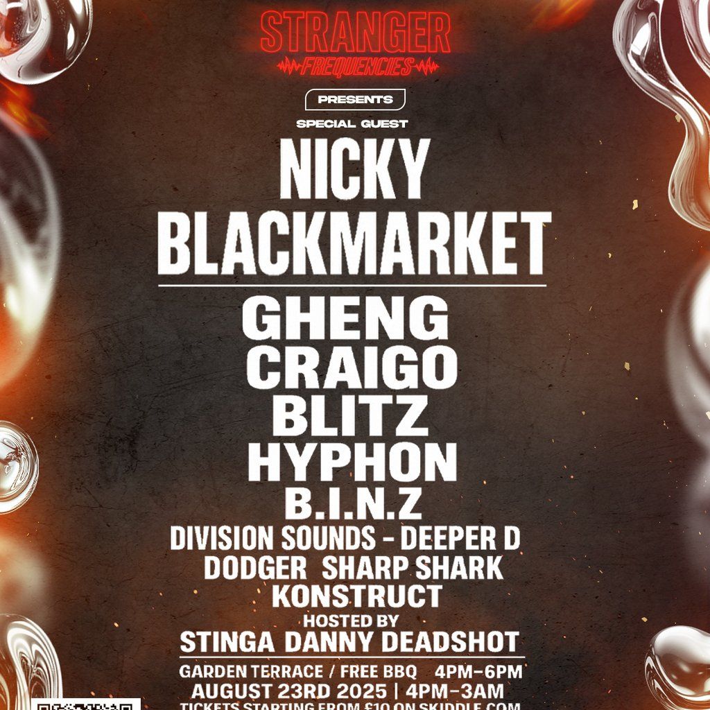 Stranger Frequencies Presents - Nicky Blackmarket