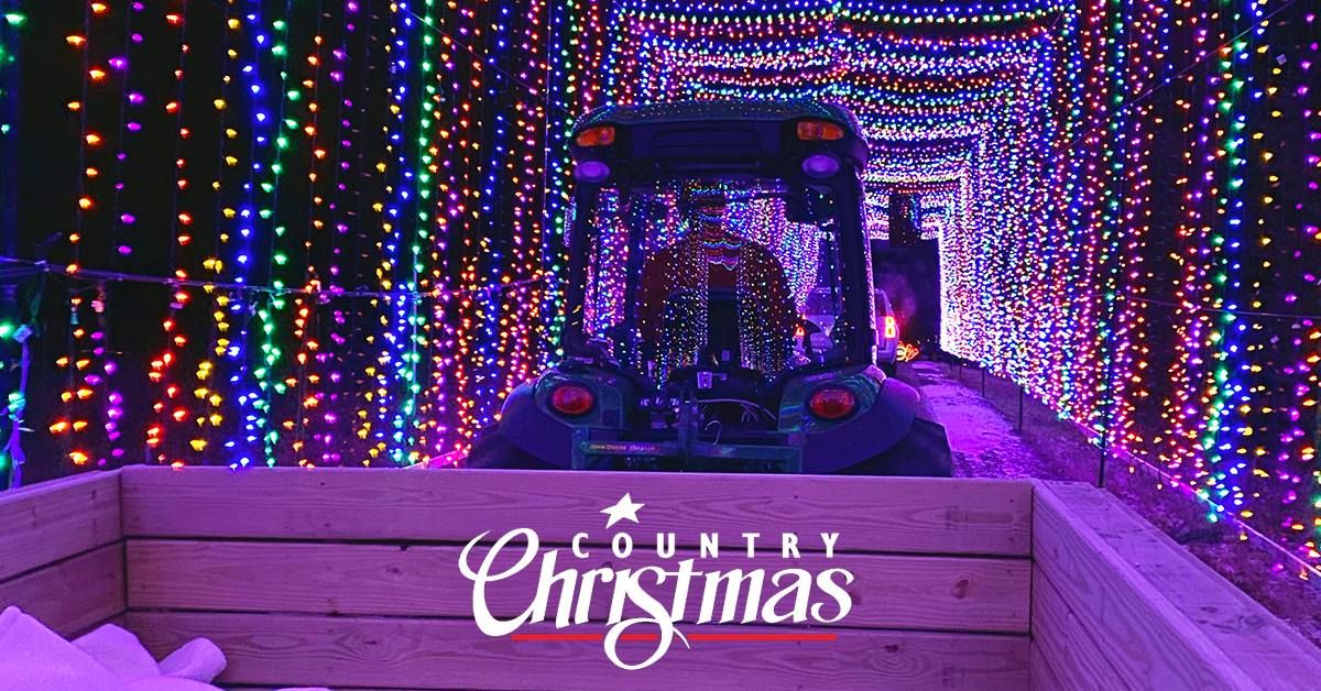 Country Christmas Wagon Rides