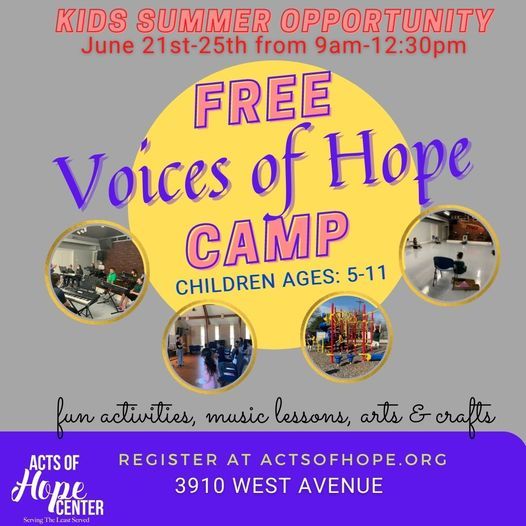 Voices of Hope Camp