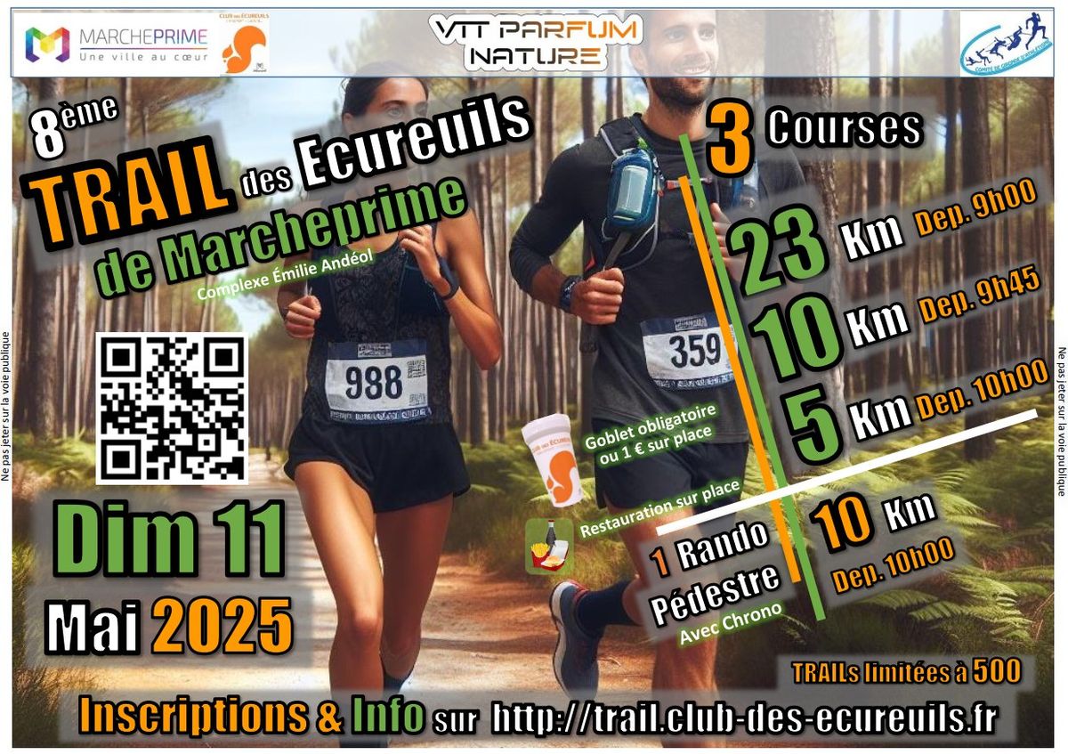 TRAIL des Ecureuils de Marcheprime