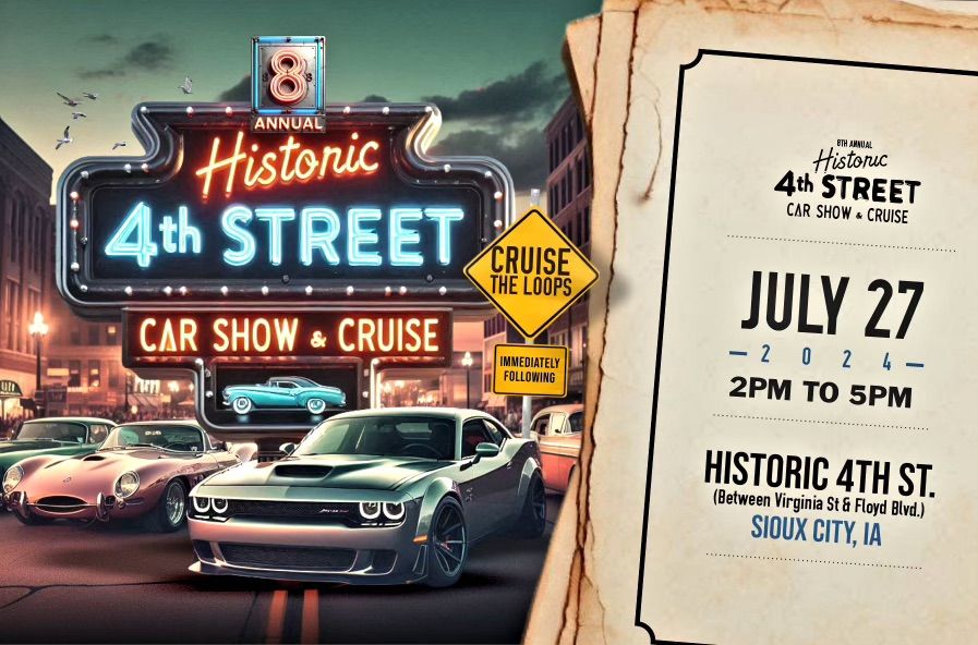 8th Annual Historic 4th St. Car Show & Cruise