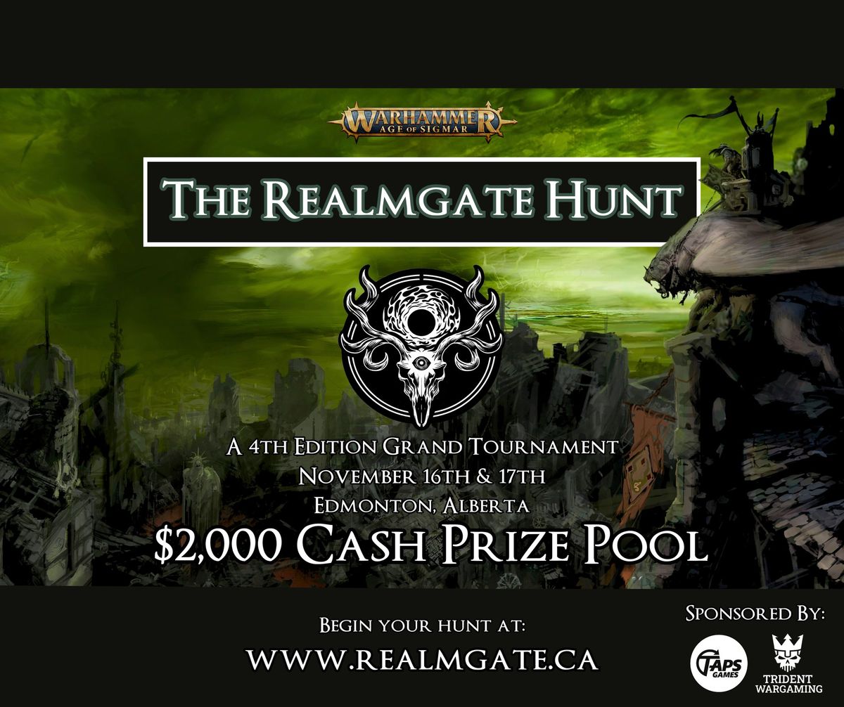 The Realmgate Hunt: A 4th Edition Age of Sigmar Grand Tournament